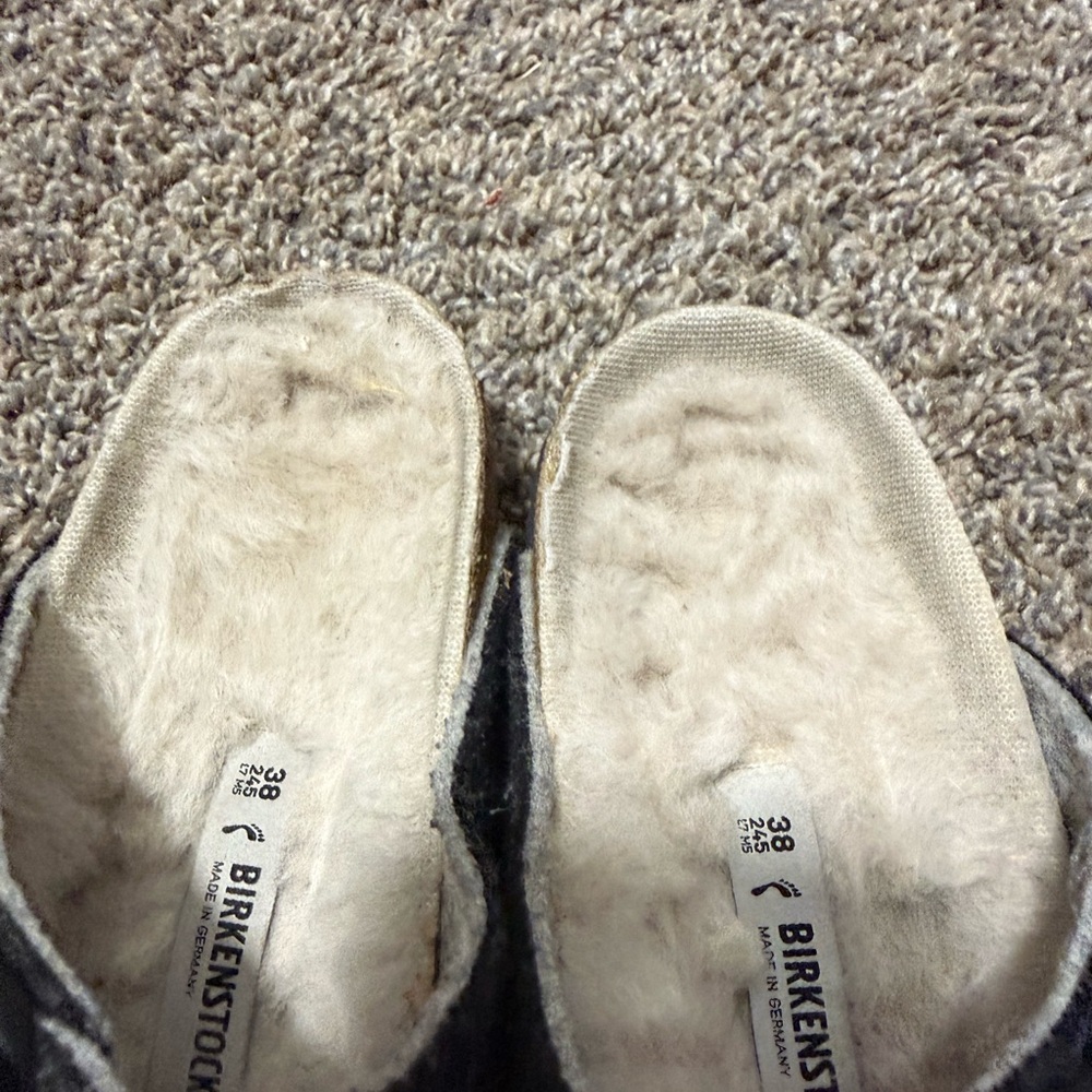 Birkenstock Black and Cream Sandals - Picture 6 of 6